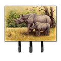 Micasa Rhinoceros by Daphne Baxter Leash or Key Holder MI260500